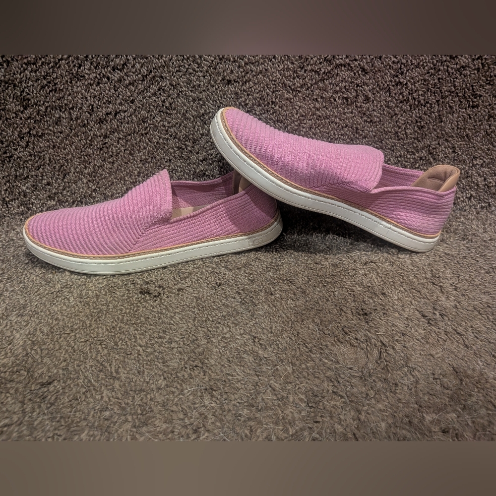 UGG Pink Sammy Slip Ons